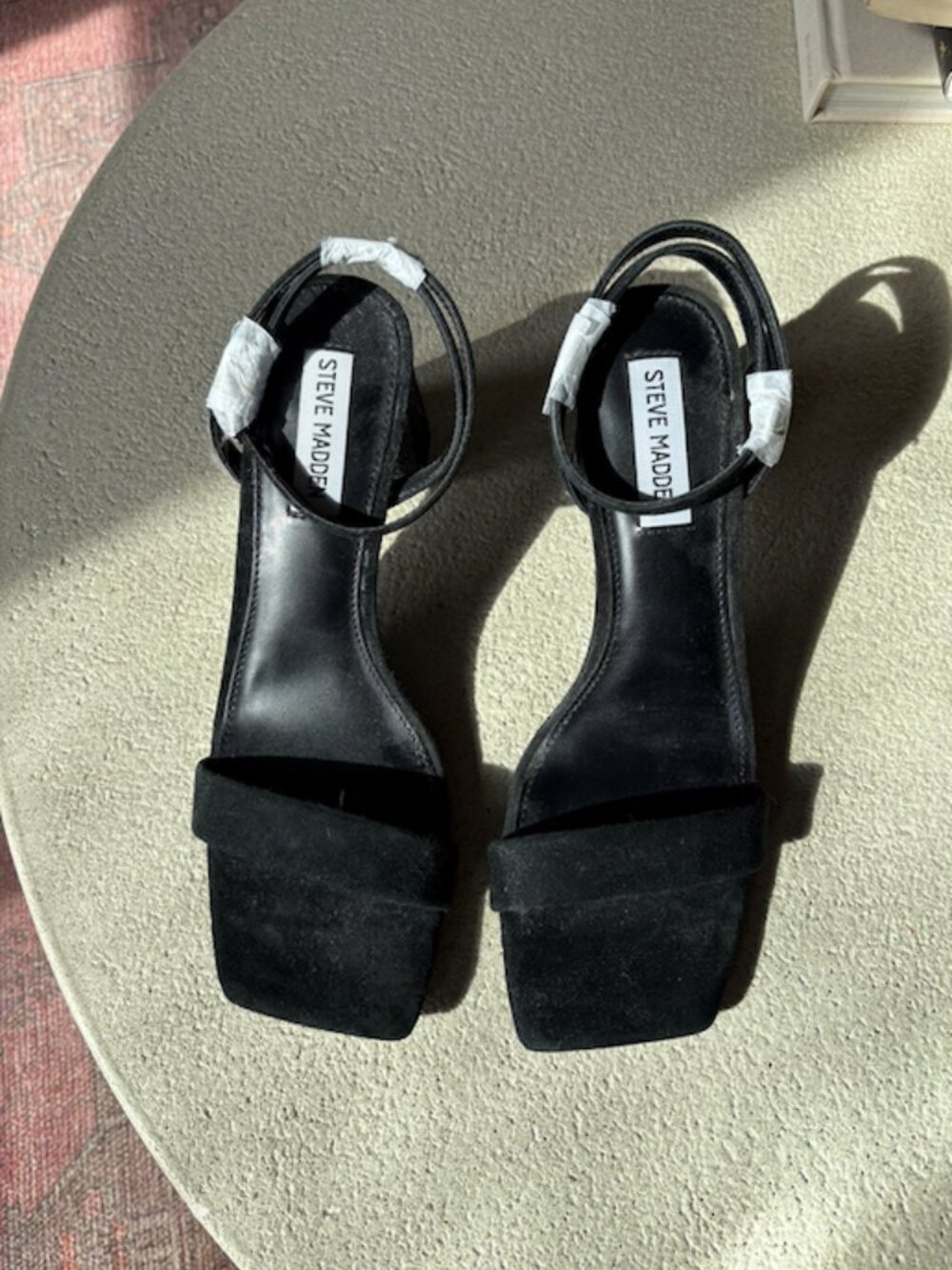Steve Madden Classic Strap Black Heels